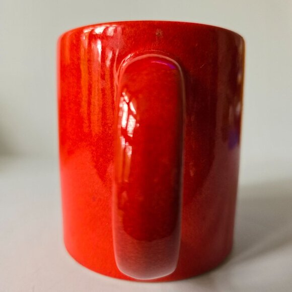 Waechtersbach West Germany Red Ceramic Coffee Mug Tea Cup - Picture 10 of 16